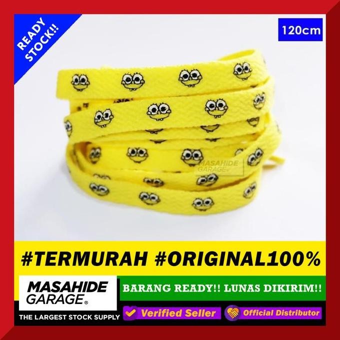 Spongebob Laces Tali Sepatu Spongebob Squarepants Nike Kyrie
