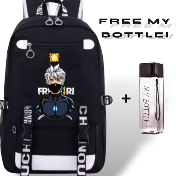 

Diskon Tas Ransel Sekolah Anak Sd Smp Laki-Laki Perempuan Motif Ff Ledies Kekinian Bonus Botol Jam Fashion