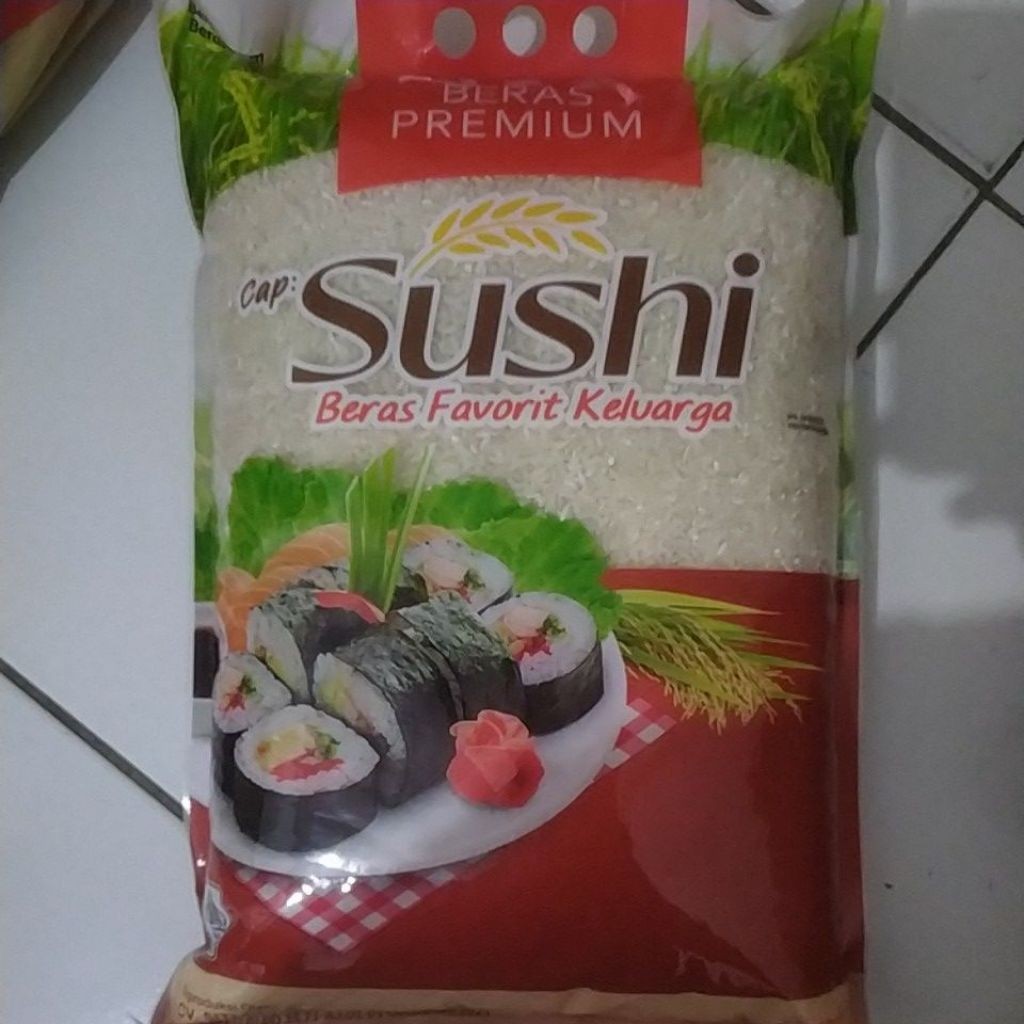 

beras sushi merah 5kg - 25kg