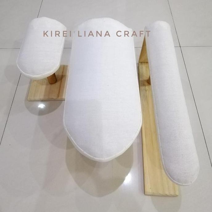 Set 3 in 1 Tatakan Setrika Seterika lengan, Kemeja Gaun Ham Tailor