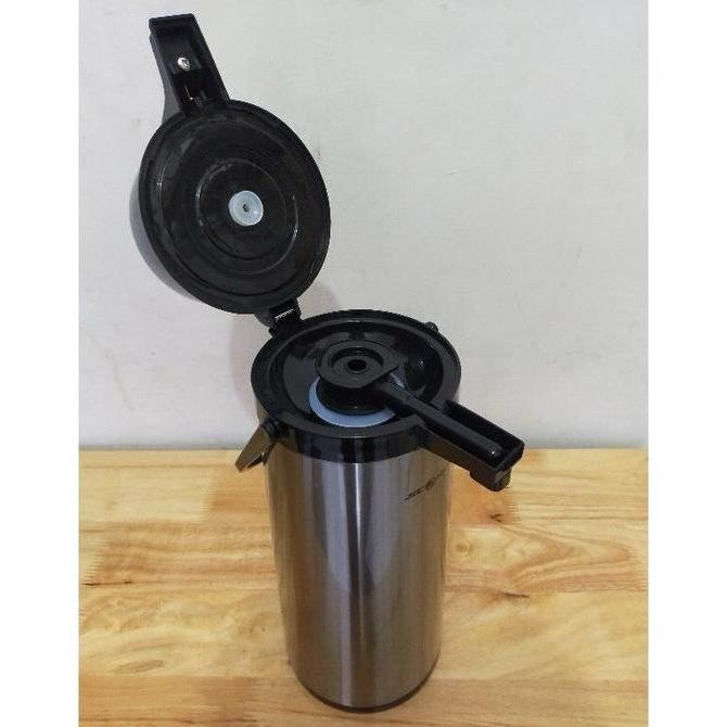 Termos Air Panas Pencet SCORCH 1,9 Liter/Termos Air Panas 1,9 Liter Stainless Steel