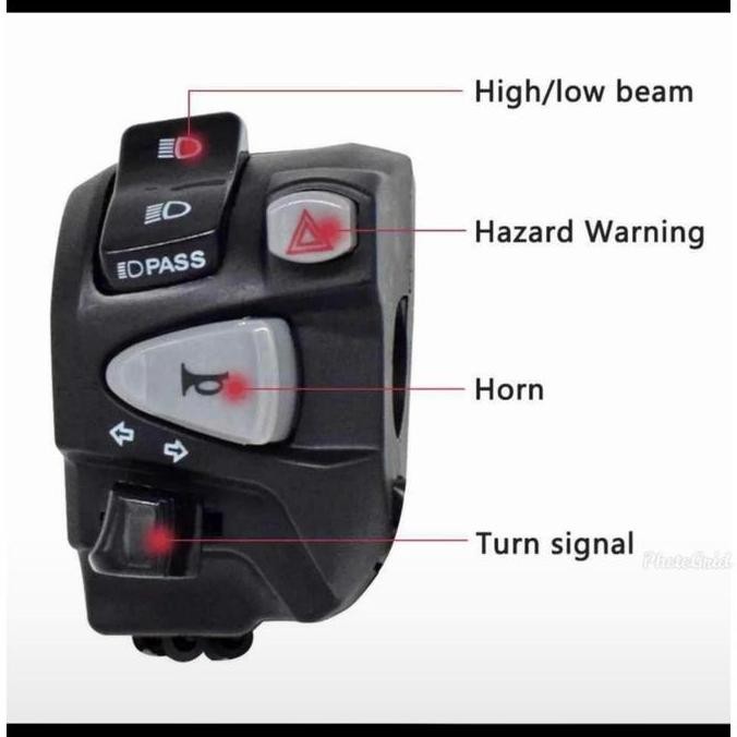 Saklar Kiri Domino Holder Kiri Domino Universal Nmax Pcx Lexi Mio Beat