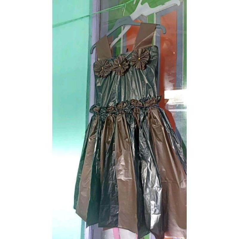 Kostum Daur Ulang,Kostum Fashion Show,Kostum Karnaval,Kostum Anak Perempuan
