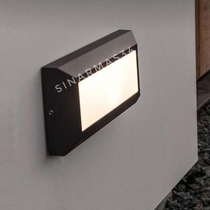 Lampu Dinding Outdoor 4825A 7watt Exterior Wall Lamp CarPort Garasi