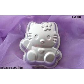 H-0625 LOYANG CETAKAN BENTO PUDDING CAKE TUMPENG COKLAT HELLO KITTY
