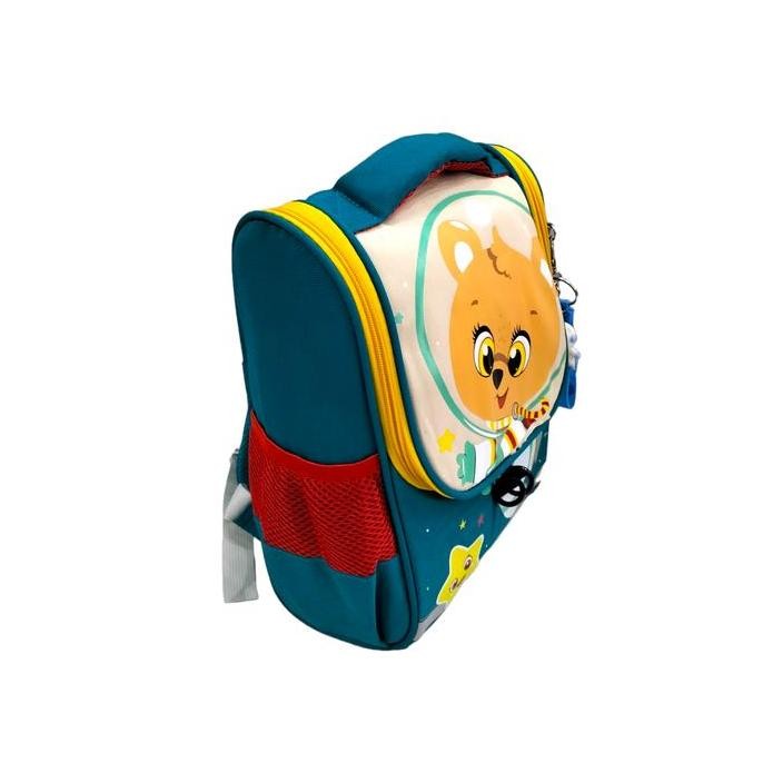 

Terjangkau Tas Powa Xs 6218 Ransel Sekolah Paud/Tk Anak Laki-Laki Karakter Bear Free Keychain Motif