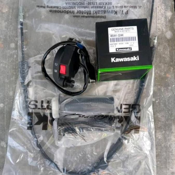 Gas Spontan Komplit Ninja Rr New Original Kawasaki Pnp Rx King