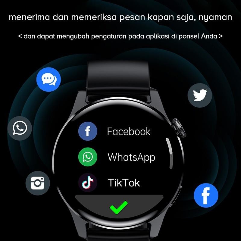 Uhs Lige Jam Tangan Pintar Pria Panggilan Bluetooth Baru Jam Tangan Pintar Olahraga Kebugaran Tahan 