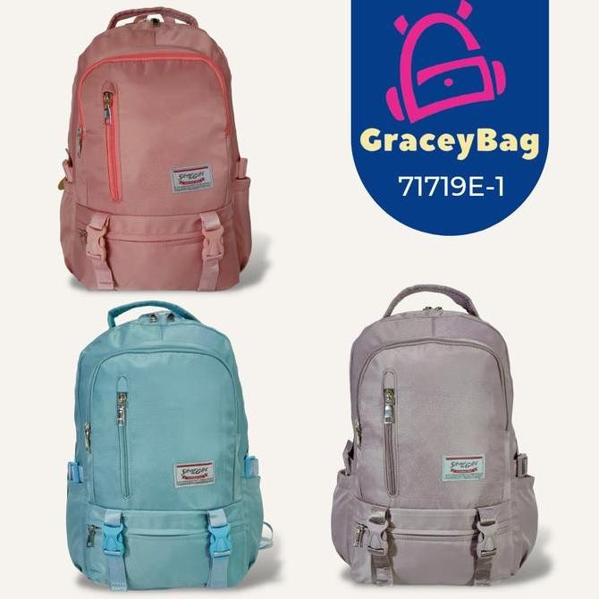 

Terjangkau Gracey Bag 71719E Tas Ransel Sekolah Anak Perempuan / Remaja Silvergirl