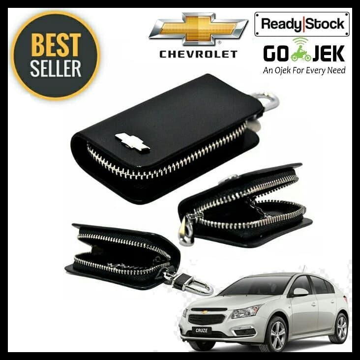TERBARU GANTUNGAN KUNCI MOBIL CHEVROLET SPIN HITAM KULIT 