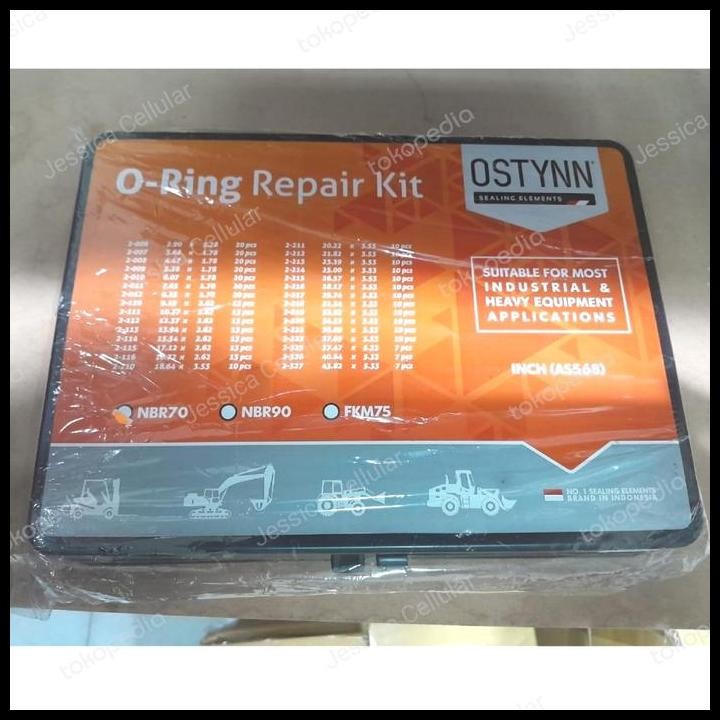 TERBARU ORING KIT SET AS568 NBR70 OSTYNN 