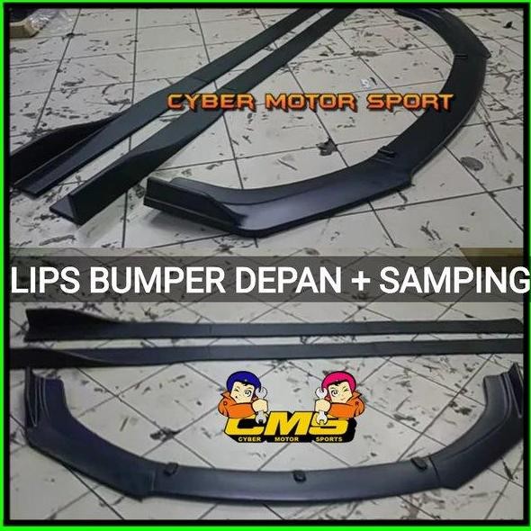 lips bumper universal. paket lips bumper. splitter bumper. winglet