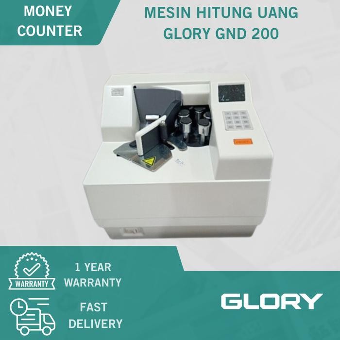 Mesin Penghitung Desktop Glory Gnd 200 // Mesin Hitung Uang Glory GND 200 // Money counter Glory GND
