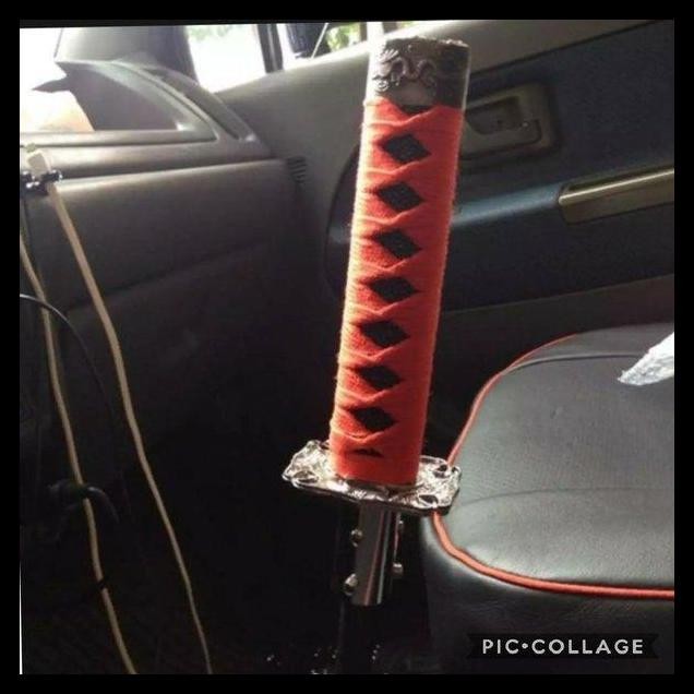 TERBARU SHIFT KNOB GEAR KNOB TONGKAT PERSENELING MANUAL MODEL TONGKAT SAMURAI 