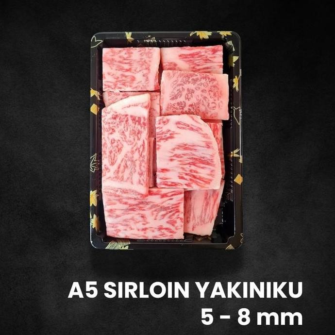 

Japanese A5 Wagyu Sirloin Korean Bbq Cut