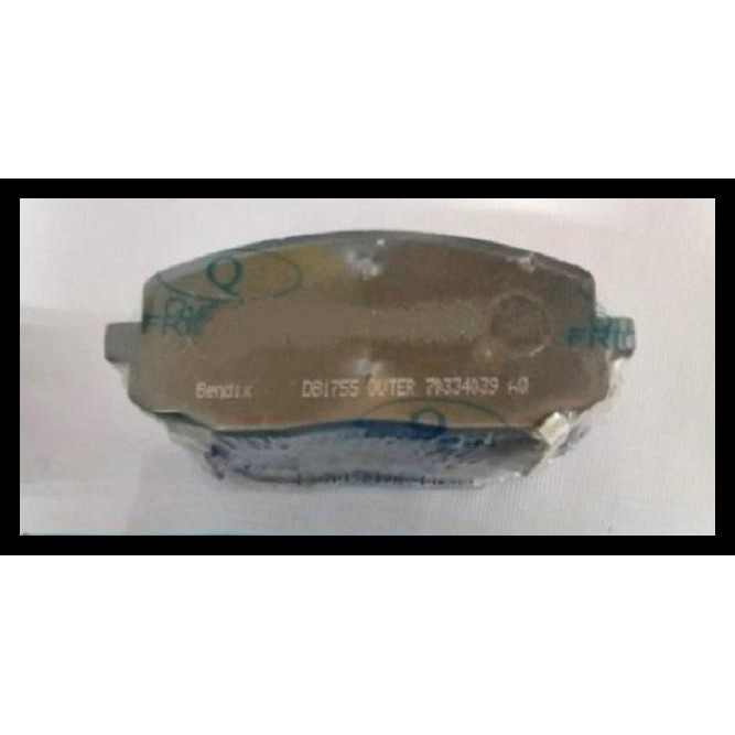 DISKON BENDIX KAMPAS REM DEPAN DB1755 MKT HD KIA PICANTO 2005, HYUNDAI I-10 