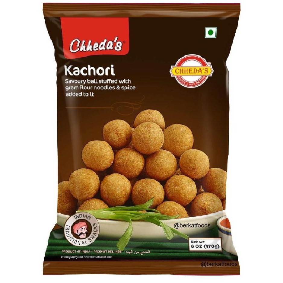 

best produk] Kachori Chheda's / Cemilan Snack Ball India Kachodi Katchuri Kachauri