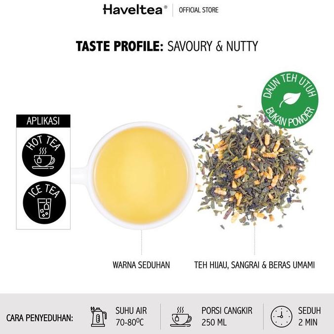 

GENMAICHA | Big Tin | Haveltea | Teh Hijau Beras Jepang LA