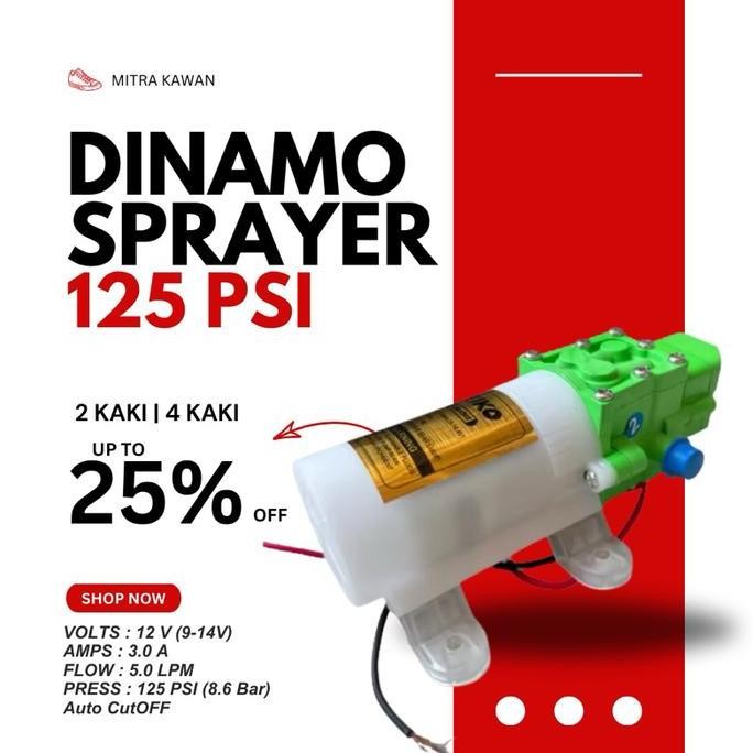 Promo Dinamo Sprayer Elektrik 100PSI model cop drat Air COD
