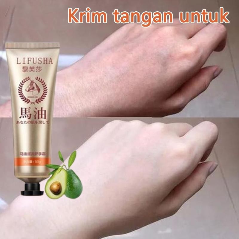 Hand cream pemutih tangan 30ml  Krim Tangan cream tangan keriput dan kasar cream anti keriput  Horse