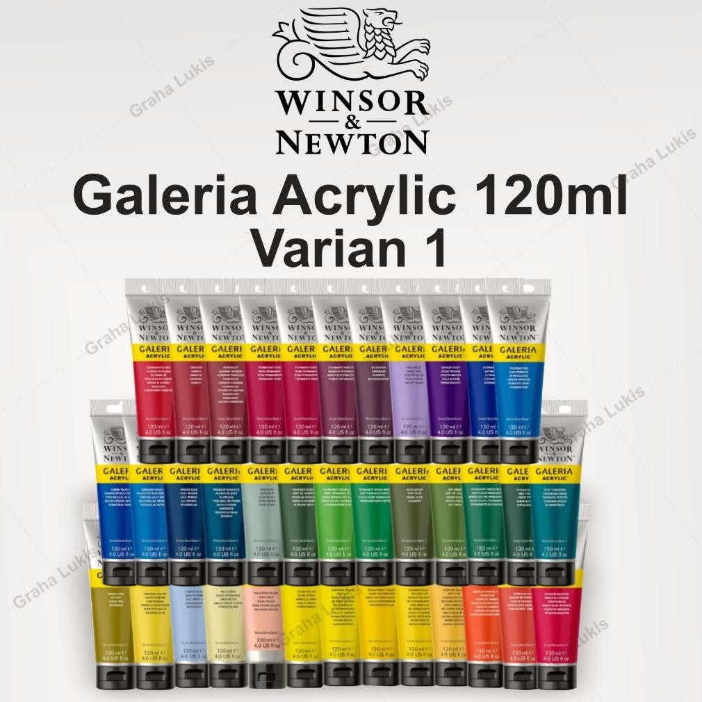 

Galeria Acrylic Winsor & Newton 120ml Varian 1 - Cat Akrilik 120 ml