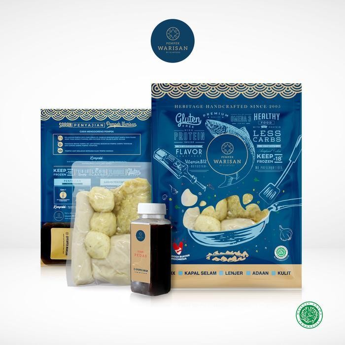 

Pempek Warisan Enak Nikmat Mix Besar (Frozen) - Paket - Pmb7