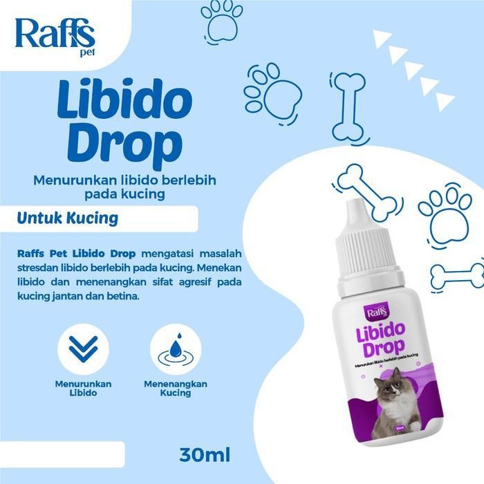 Raffs Libido Drop 30Ml - Obat Penurun Birahi Untuk Hewan 30Ml