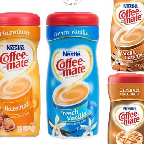 

Nestle Coffee Mate Creamer French Vanilla Hazelnut Vanilla Krimer