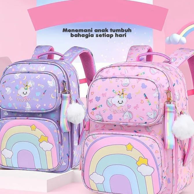 

Spesial Ideame Tas Sekolah Tas Import Perempuan Ransel Anti Air Sd Fashion / Tas Penyimpanan Peralatan Sekolah Anak Smp
