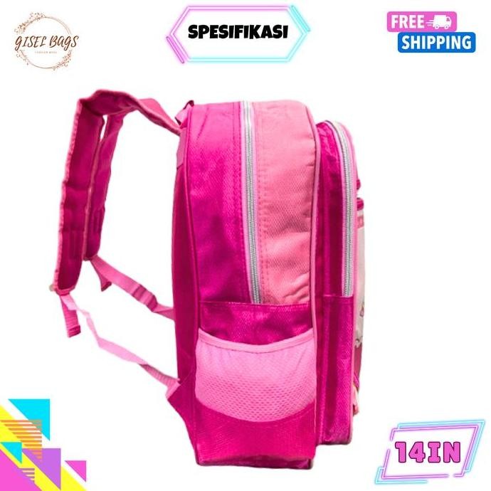 

Miliki Tas Sekolah Anak Perempuan Tk Dan Paud Gambar 3D Timbul Kuromii Ransel Waterproof