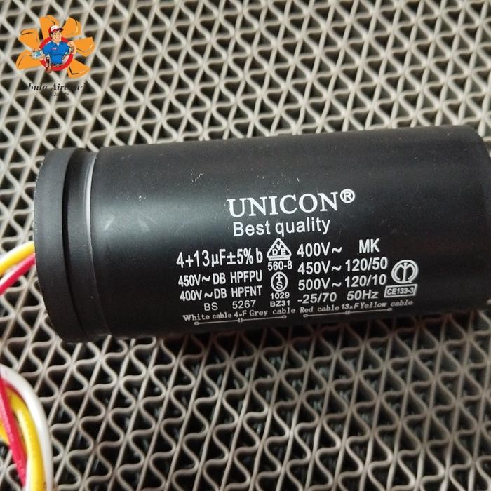 KAPASITOR MESIN CUCI SHARP 11+3 UF CAPASITOR MESIN CUCI SHARP