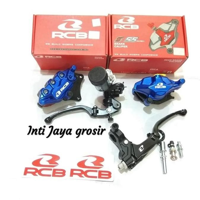 Master Rem RCB S1 Set Kaliper RCB Depan Belakang CB150R CBR 150