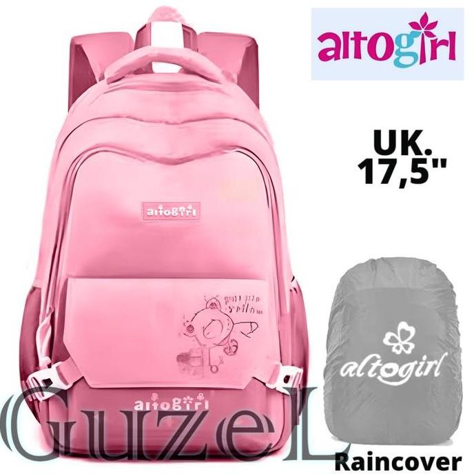 

Miliki Tas Ransel Backpack Anak Perempuan Alto Girl Korea Sd Smp Remaja Gratis Jas Hujan Fashion