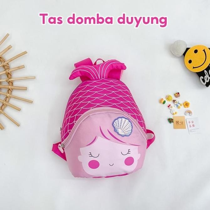

Spesial Tas Anak Punggung Belakang Putri Duyung Mermaid Kerang Cantik Ransel Sekolah