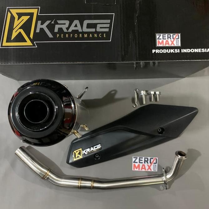 Knalpot K RACE KRACE Standar Racing Stainless All New NMAX 2020 2