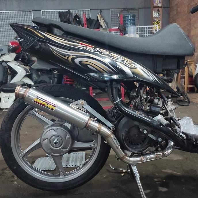 Knalpot Em Push Racing Exhaust Yamaha Mio FFA