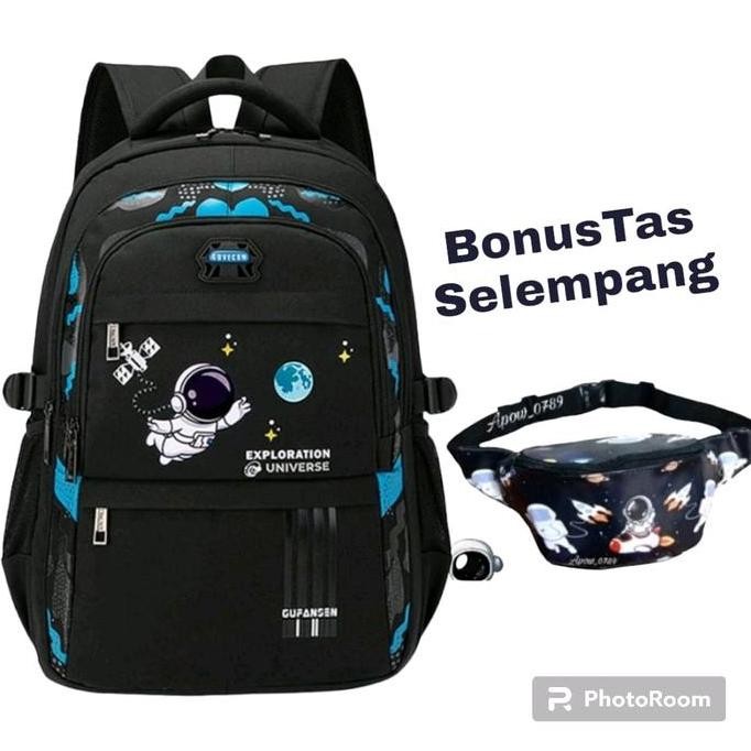 

Spesial Tas Ransel Sekolah Anak Laki-Laki Sd Bonus Jam Tangan Dan Tas Selempang Anak