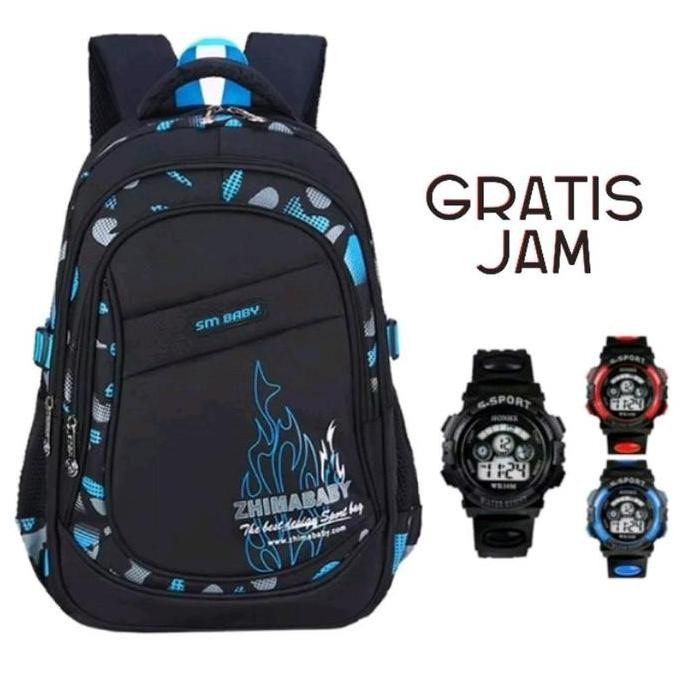 

Spesial Tas Ransel Anak Sekolah Sd Smp Gratis Jam Sport Fashion