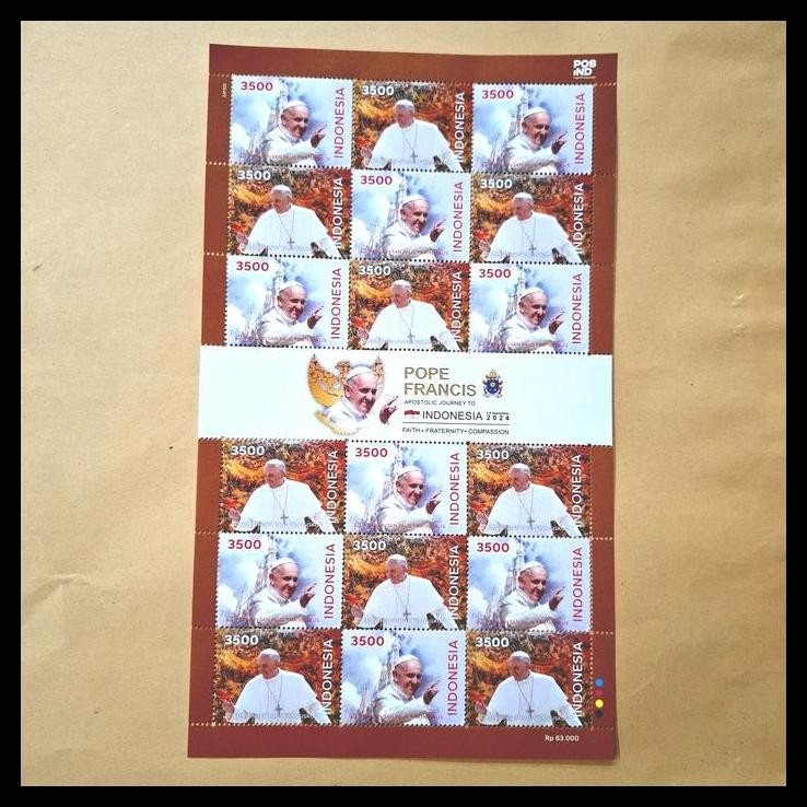 

DISKON PRANGKO INDONESIA 2024. FULLSHEET KUNJUNGAN POPE FRANCIS KE INDONESIA. !!!!