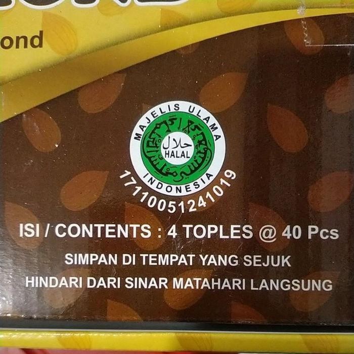 

Cri Cokelat Kacang Almond Bonibol D'King Per Dus Isi 4 Toples