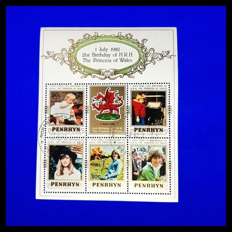 

GRATIS ONGKIR PERANGKO/PRANGKO 21TH BIRTHDAY OF H.R.H. THE PRINCES OF WALES !!!