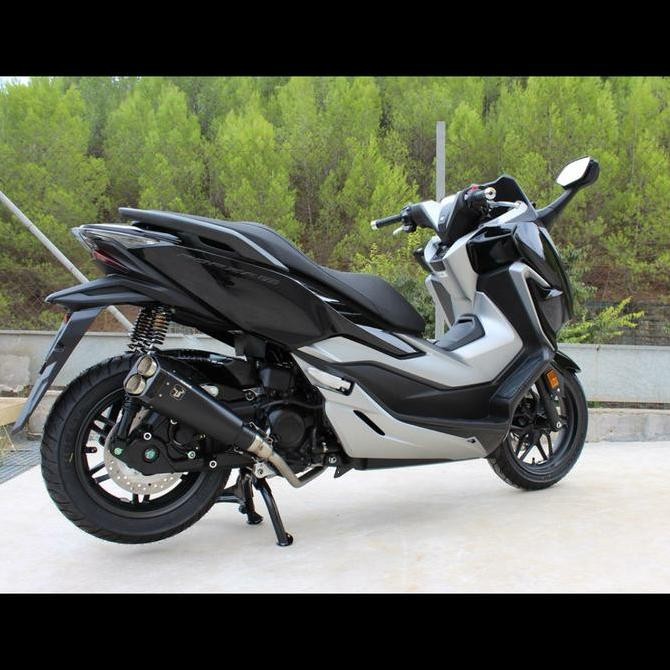 Knalpot Ixil IXrace Hexacone Black Forza 250 Fullsystem Orinal Spain