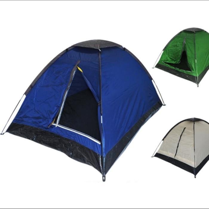Tenda Dome FOXHUNTER Kapasitas 2 Org. Bisa Untuk Tenda Anak. Not eiger
