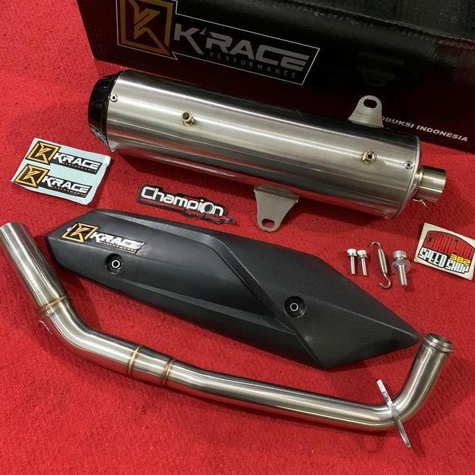 Knalpot Standar Racing Stainless K RACE KRACE All New NMAX 2020 UP