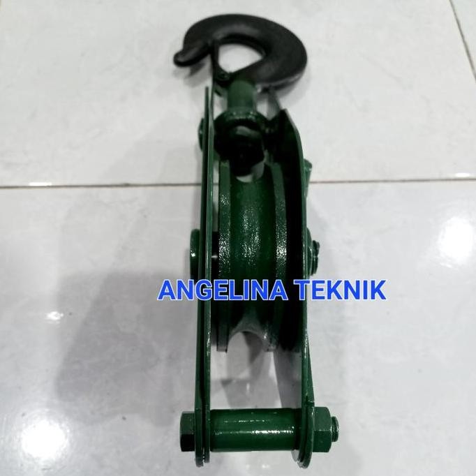 katrol 2 ton / kerekan 5"