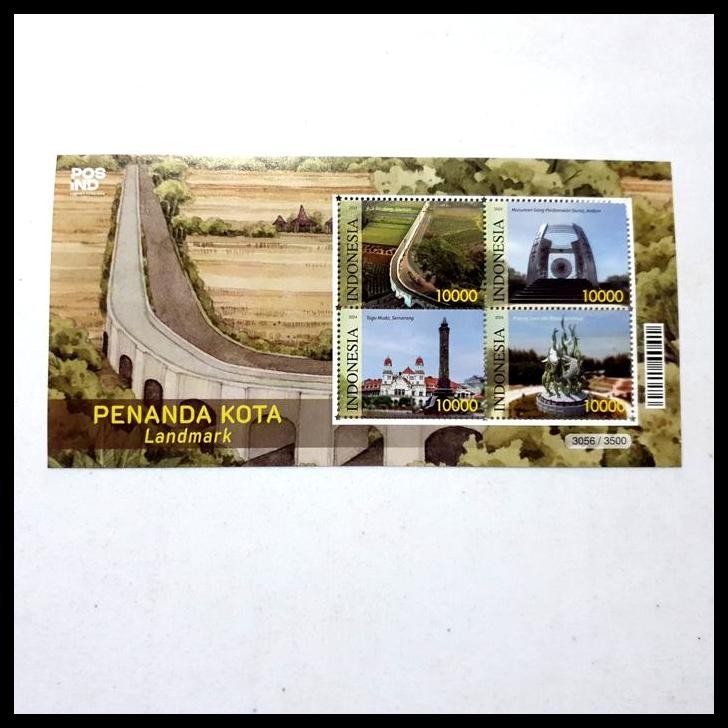 

TERBARU PRANGKO INDONESIA 2024. SS PENANDA KOTA ~ LANDMARK. BUK RENTENG, SLEMAN. MONUMEN GONG PERDAMAIAN DUNIA, AMBON. TUGU MUDA, SEMARANG. PATUNG SURA DAN BAYA, SURABAYA !!!