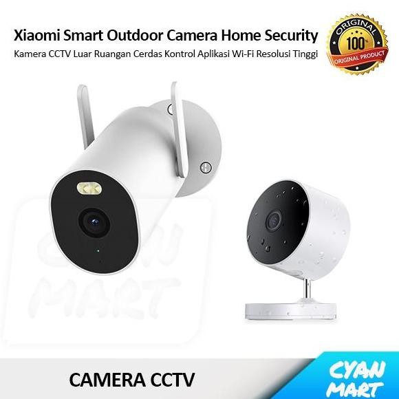Kamera Cctv Xiao Mi Smart Outdoor Camera Cctv Wi-Fi Mi Home Apps