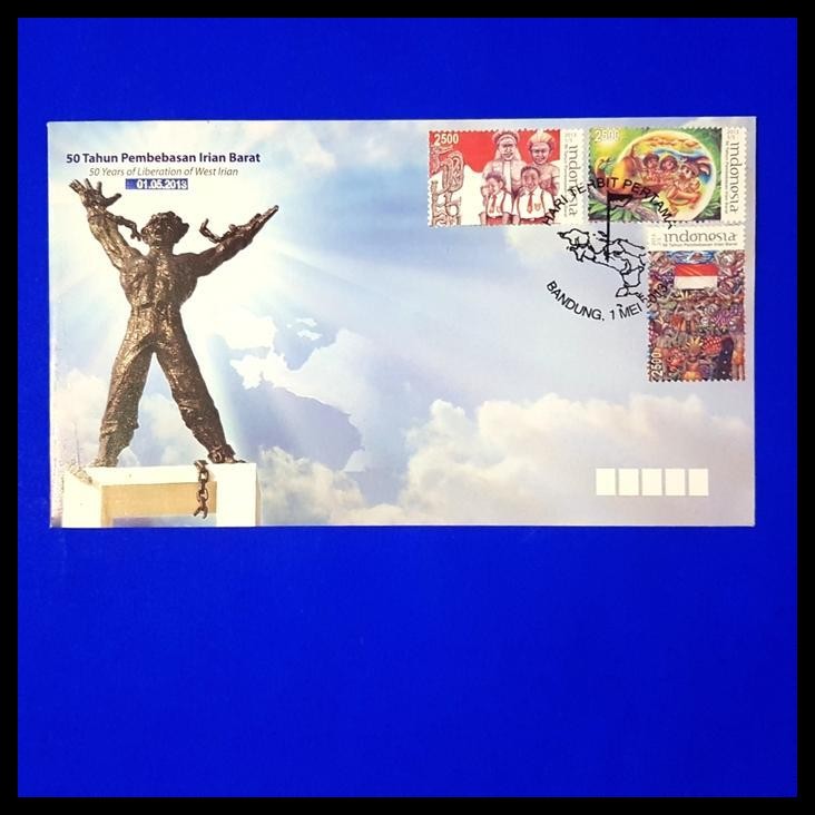 

TERBARU PERANGKO/PRANGKO INDONESIA. SHP 50TH PEMBEBASAN IRIAN BARAT