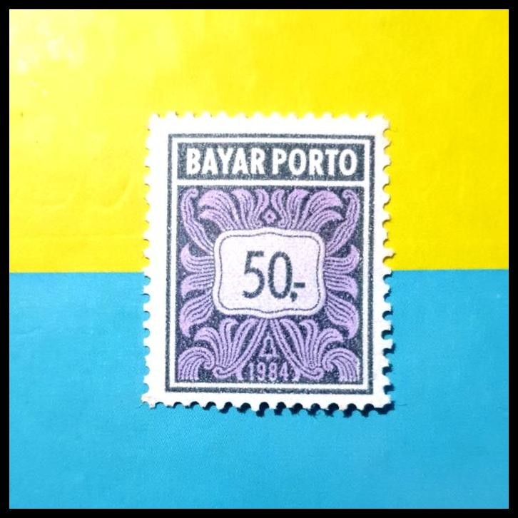 

GRATIS ONGKIR PRANGKO INDONESIA 1984. BAJAR PORTO RP 50,- !