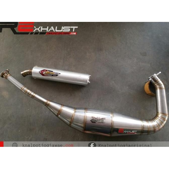 Knalpot Creampie Ninja Ss/R/RR / Knalpot Creampie Ns2 Stainless